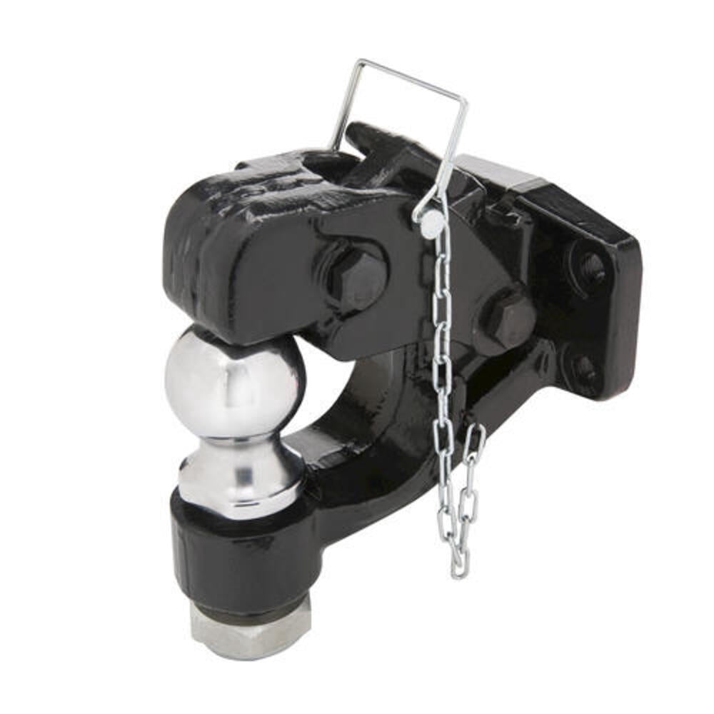 Curt 8-Ton Pintle Hitch with 2 5/16" Chrome Ball