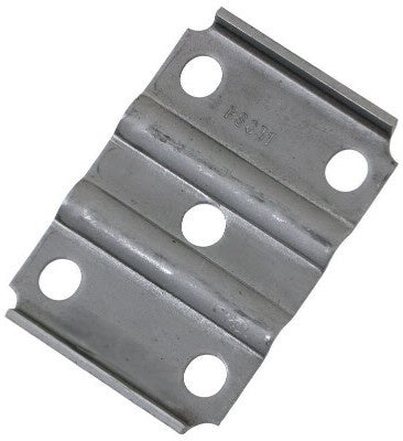 Tie Plate | Plain Finish | 3 Inch Round Axle | 1-3/4 Inch Wide Spring | 1/2 Inch U-Bolt