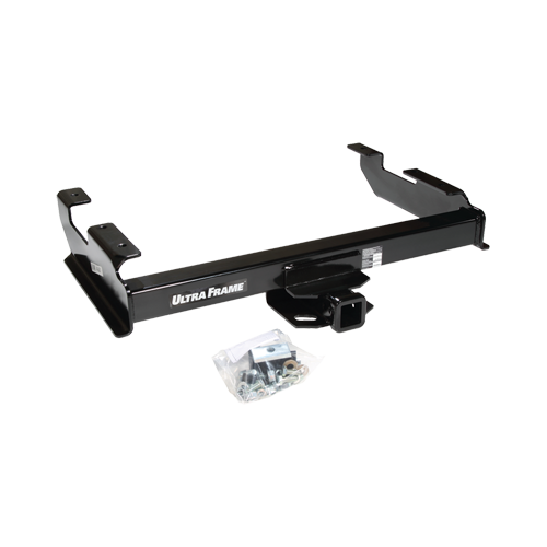 Ultra Frame® Class 4 Trailer Hitch, 2 Inch Square Receiver, Black, Compatible with Chevrolet C1500, C2500, C3500, K1500, K2500, K3500 : GMC C1500, C2500, C3500, K1500, K2500, K3500