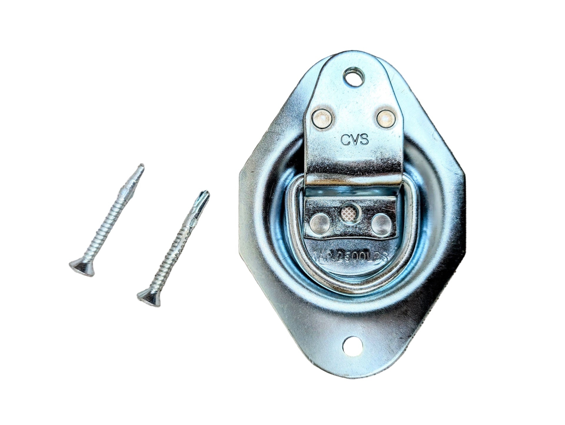 Heavy-Duty Recessed D-Ring Tie Down Anchor for Trailer Floors & Walls