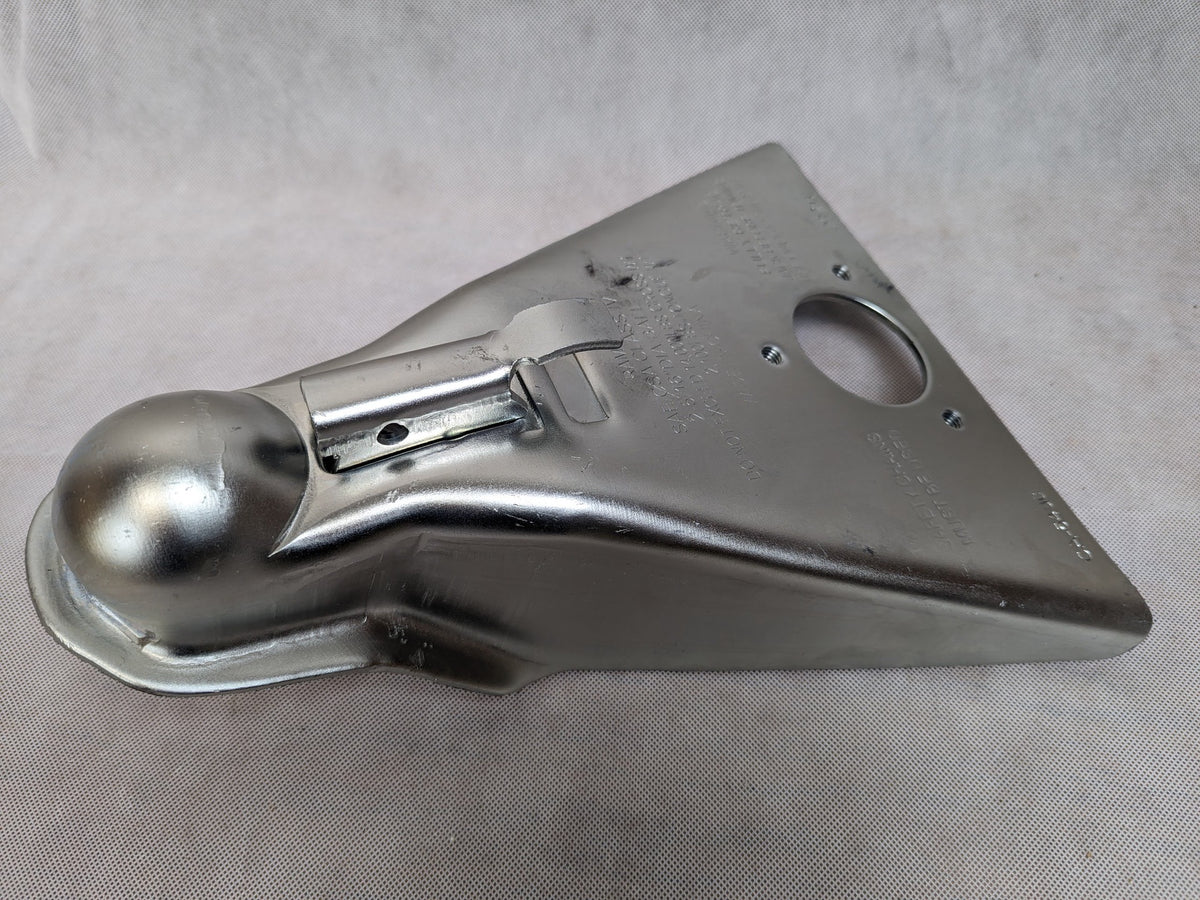 2" A-Frame Trailer Coupler - Thumb Latch - zinc 5000lbs