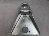 2" A-Frame Trailer Coupler - Thumb Latch - zinc 5000lbs