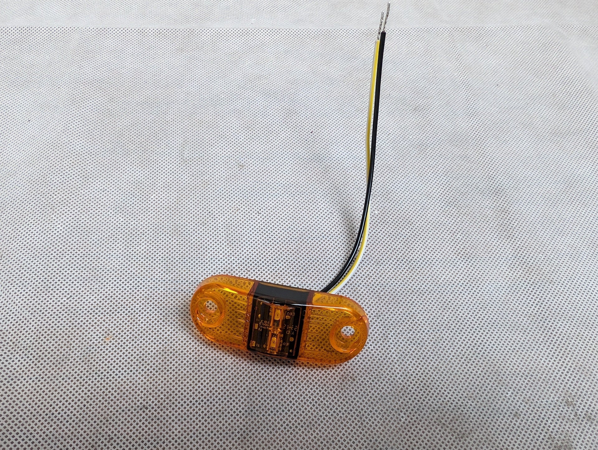 MCL13 Amber LED Marker Light. 2 diode, 1 wire