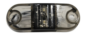 S17 Surface Mount LED Marker - Amber Clear Lens 2