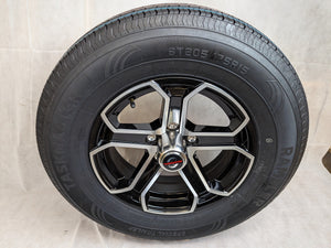 205/75R15 Taskmaster Trinity Aluminum 15