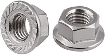 Shackle Bolt Flanged Locknut 7/16"-20