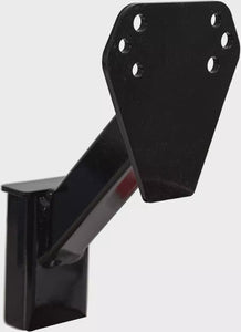 Stake Pocket Spare Tire Carrier Mount, 2-Nuts Design Trailer Bracket Heavy Duty Holder, Fits 4 & 5 & 6 Lugs Trailer Wheels on