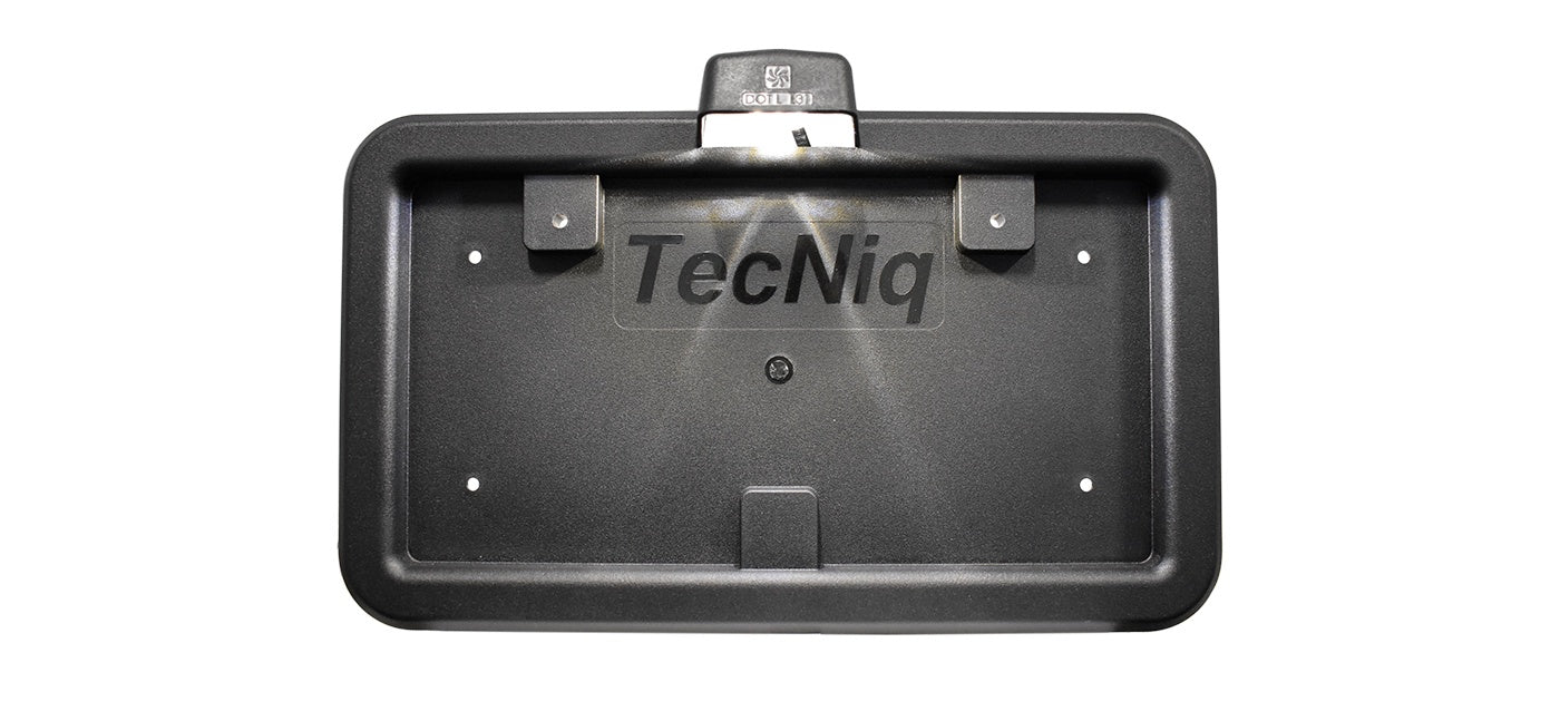 Tecniq OEM Trailer License Plate Frame with LED Light