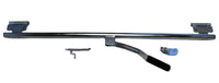 45" Zinc Bar Lock with Hasp and Hardware for Enclosed Trailers - full product view | AAA Trailer