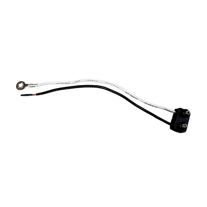 PL-2 Right Angle Pigtail Harness with 6" Lead,  2 Prong