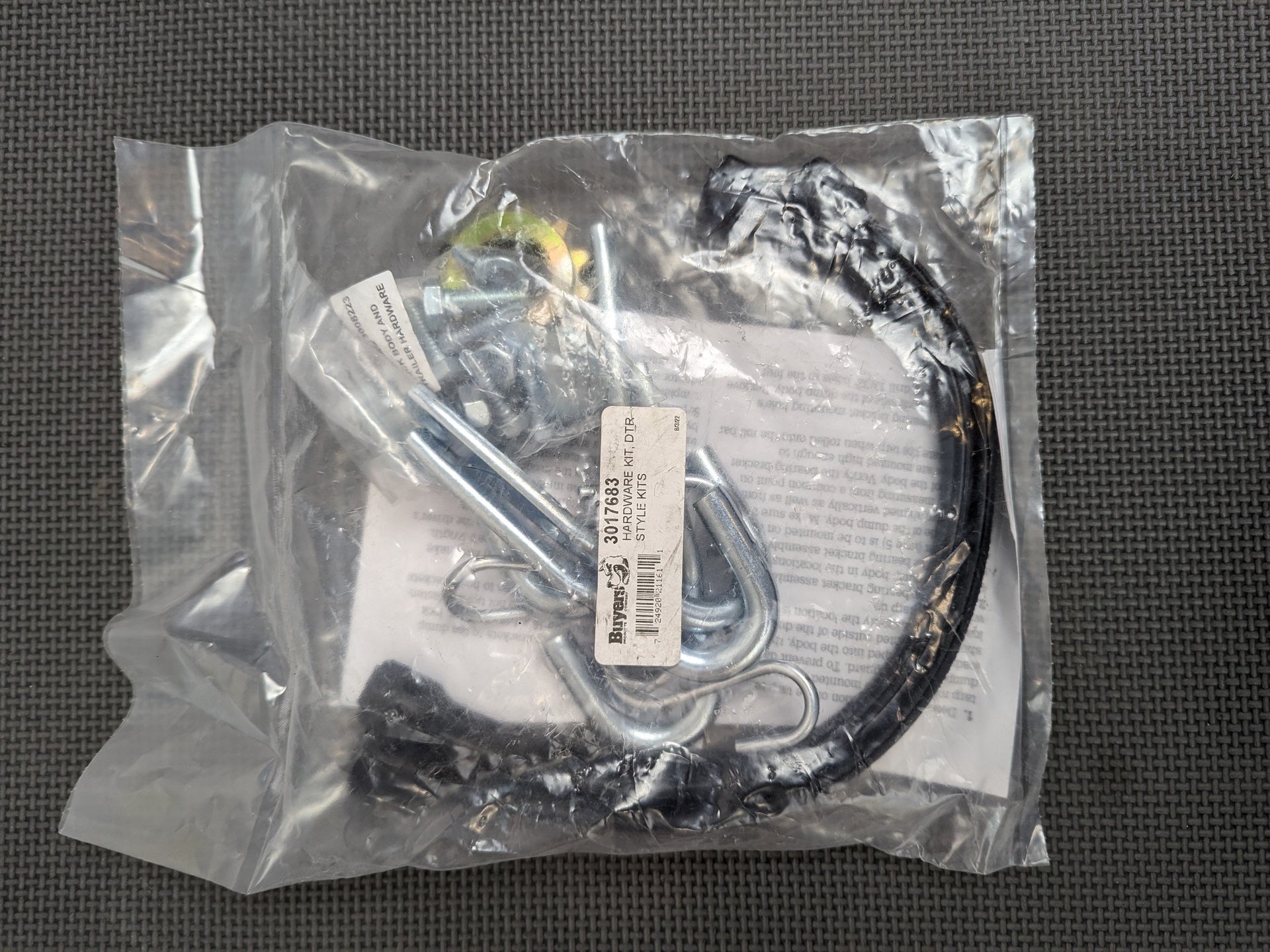 Buyers Products DTR Style Tarp Hardware Kit for Secure Cargo Protection