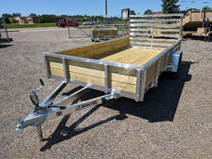Silver Ox 7x12 Single Axle 3 Board 