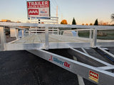 Silver Ox 7x16 Tandem Axle Aluminum Utility Trailer