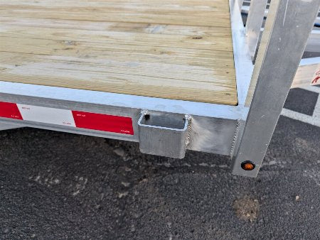 Silver Ox 7x16 Tandem Axle Aluminum Utility Trailer