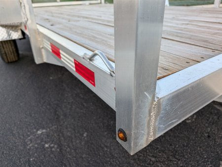 Silver Ox 7x12 Single Axle Aluminum Utility Trailer