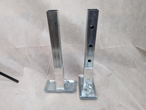 Aluminum Weld On Trailer Rear Stabilizer Jack Kit 18