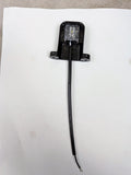 Led License Light Black 2" Vert