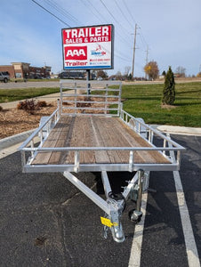 Silver Ox Mighty Lite 6x12 Single Axle Aluminum Utility Trailer