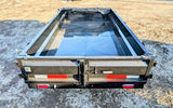 Griffin 5X10 Tandem Axle Hydraulic Dump Trailer with Tarp Kit and Battery Charger