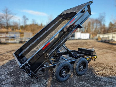 Griffin 5X10 Tandem Axle Hydraulic Dump Trailer with Tarp Kit and Battery Charger