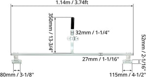 Cargo Trailer Cam Bar Lock, 45