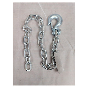 Trailer Safety Chain with Clevis Hook - 5/16" X 34" 11700# Break Strength - 11700 lbs - full product view | AAA Trailer