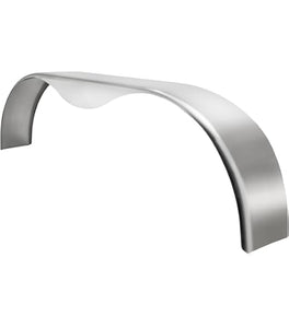 Aluminum Tandem Fender 9x72x20 Smooth Teardrop