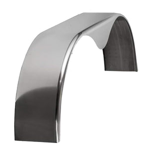 Aluminum Tandem Fender 9x72x20 Smooth Teardrop