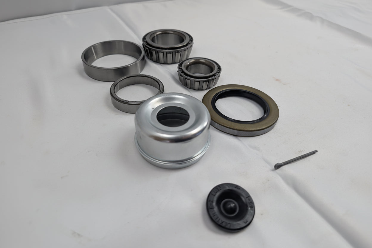 5200-6000 lb Trailer Bearing Kit with EZ Lube Cap — 25580 15123 Bearings, Races & Seal — #42 Spindle — Dexter Lippert Compatible
