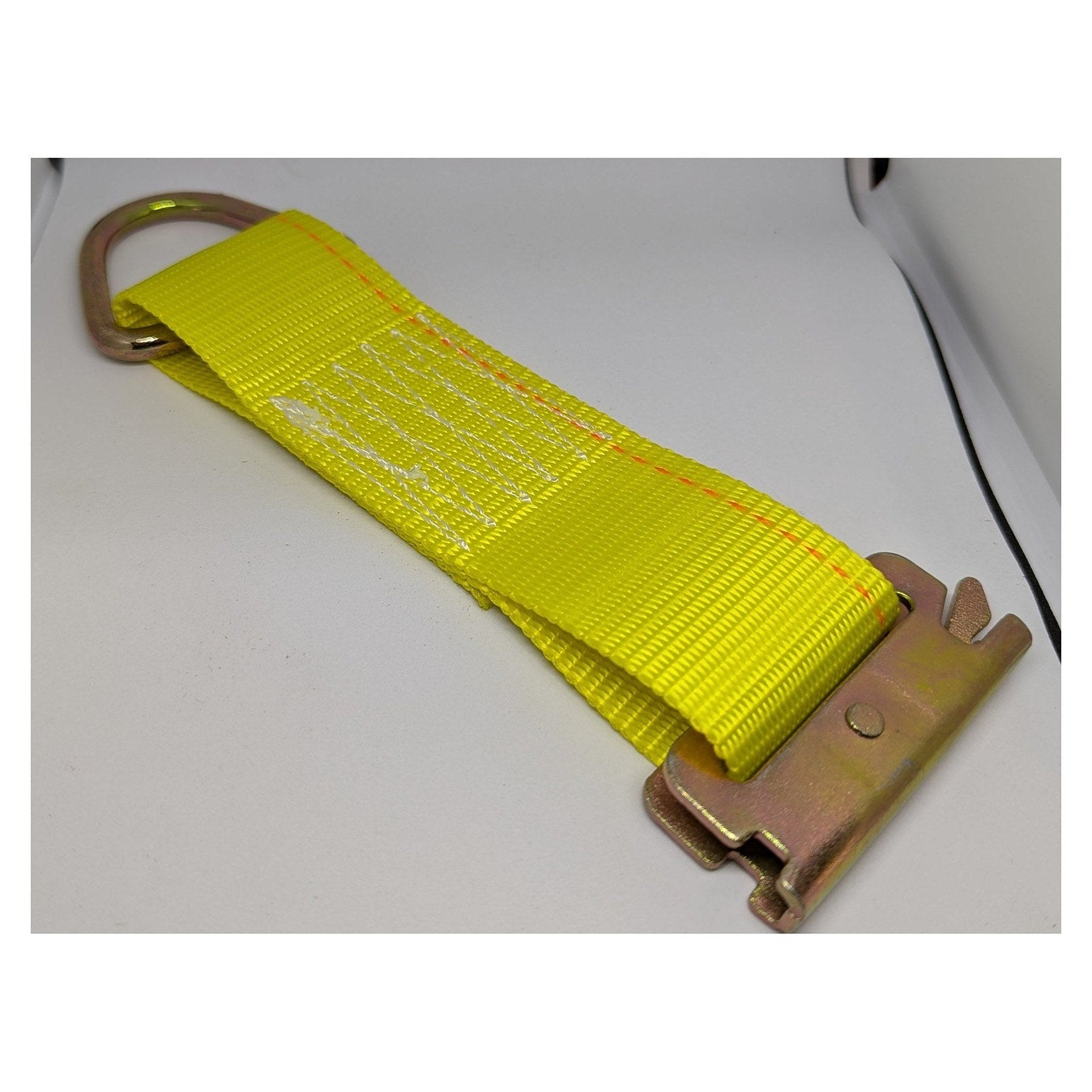6" E-Track Rope Tie Off - Yellow | 4,400 lbs. BS