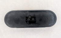 6-Inch Oval Red LED Stop, Tail, Turn Light with Grommet Mount - detail view | AAA Trailer