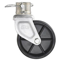 Pro Series 6" Trailer Jack Caster Wheel Assembly – Fits 2" Jack Tube | 1,200 lb Capacity - 1,200 lbs - full product view | AA