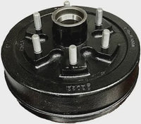 6-Stud 10-Inch Trailer Brake Hub and Drum for 3.5K Axles - TRP - 5,200 lb - full product view | AAA Trailer