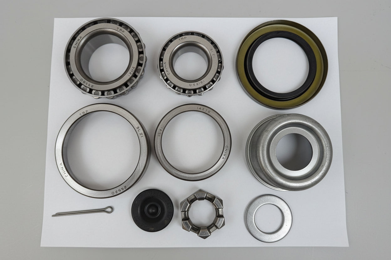 6,000–7,000 lb Trailer Bearing Kit – D42 Spindle – 25580 14125A – 2.25″ Seal