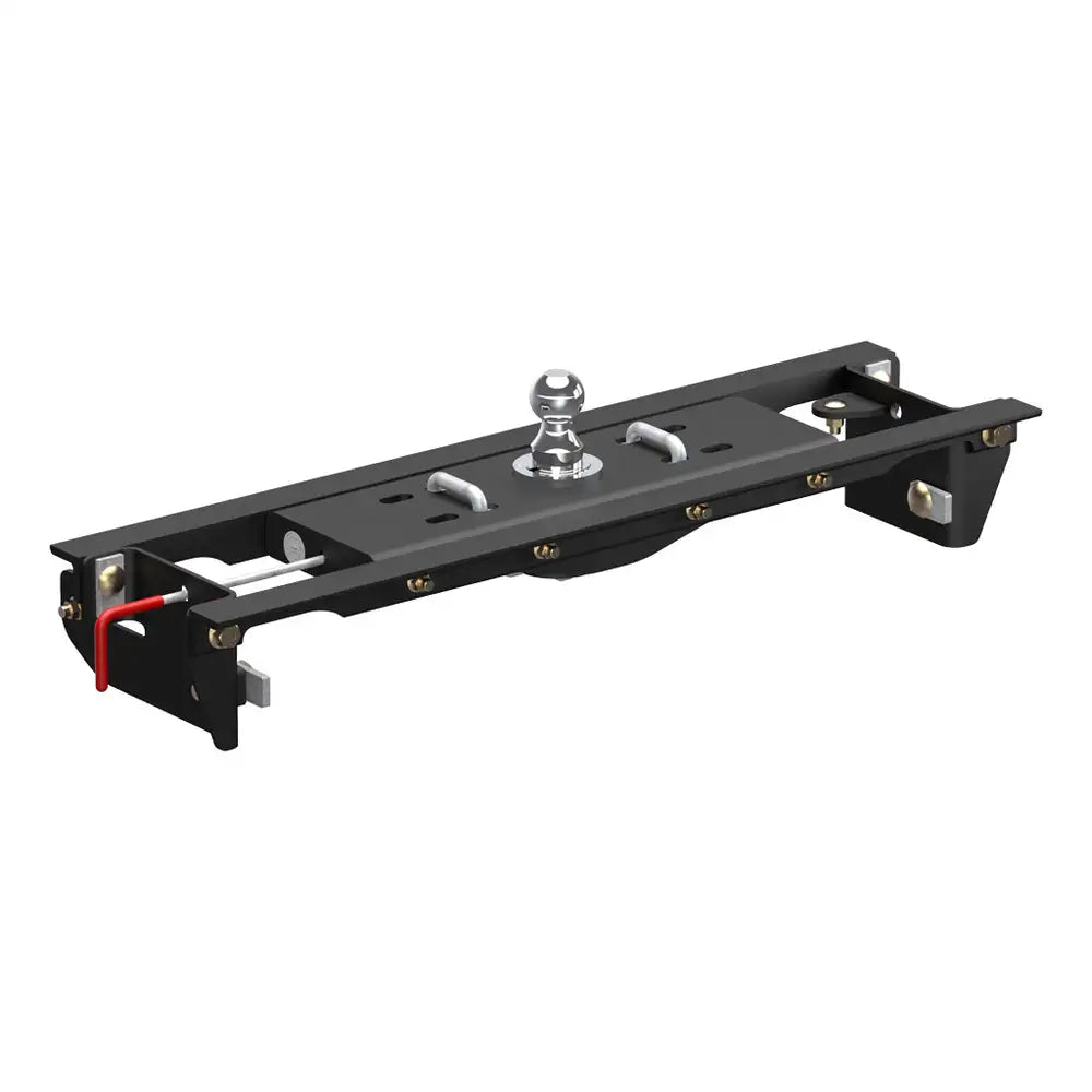 Curt 60683 Double Lock EZ Gooseneck Hitch Kit with Brackets, Select Ford F-250, F-350