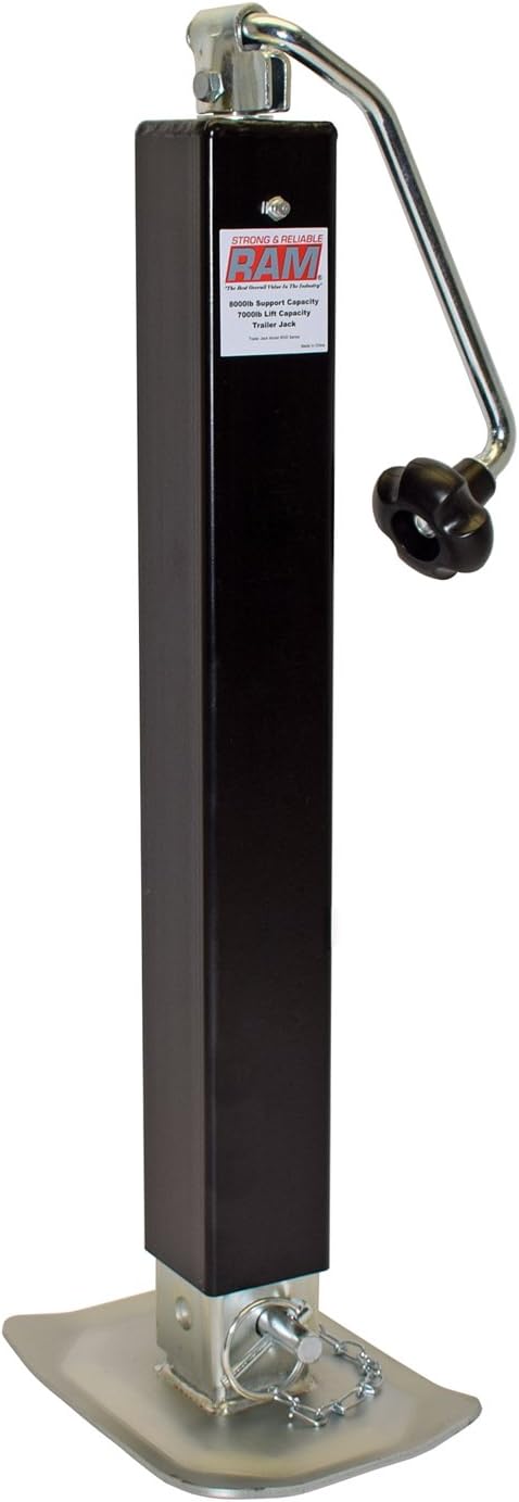 Square Direct Mount Jack RAM Top Wind 7000 lb. Lift