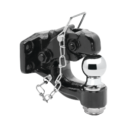 Buyers Products BH82516 8-Ton Combination Hitch, 2-5/16 Inch Ball , 16000 MGTW, Hook W/Coupler Or Lunette Eye