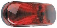 6.5" Oval Incandescent Red Stop Turn Trailer & Truck Tail Light - detail view | AAA Trailer
