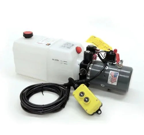 KTI Hydraulics DC36RA Complete Power Hydraulic Unit 6 Qt Tank Up / Down