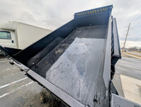 6x12 Dump Trailer 10,200 GVWR Tandem Axle Hydraulic Dump w/ Tarp Kit – Griffin GT - 7,000 lb, 3,200 PSI, 6x12 - close-up view