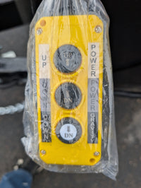 6x12 Dump Trailer 10,200 GVWR Tandem Axle Hydraulic Dump w/ Tarp Kit – Griffin GT - 7,000 lb, 3,200 PSI, 6x12 - close-up view