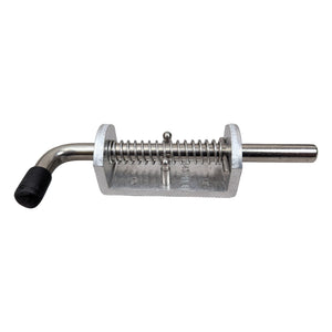 Spring Latch w/Aluminum Base and 7-5/16" Pin - 7/16" Diameter Wallace Forge Tipper