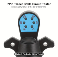 7-Way Trailer Plug Circuit Tester for Trucks & RV - close-up view | AAA Trailer