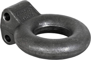 Pintle Hook Hitch Lunette Ring for Adj. Channel Bracket, GTW 25000lbs, VL 3000lbs B16145