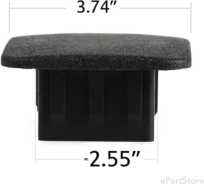 2.5" Heavy Duty 2 1/2" Trailer Hitch Cover Cap Plug Fits 2.5" Receivers