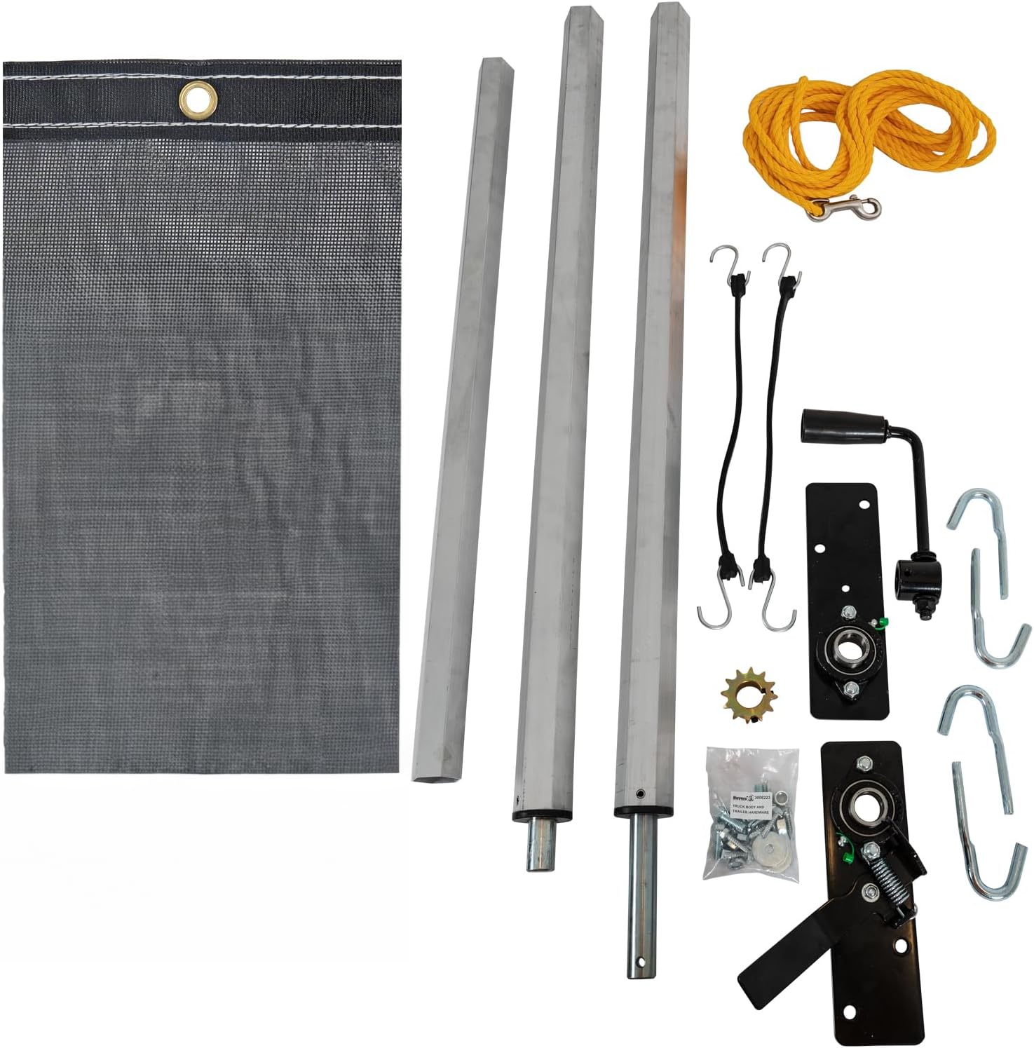 Buyers Products Aluminum Dump Body Tarp Kit 5x12 ft