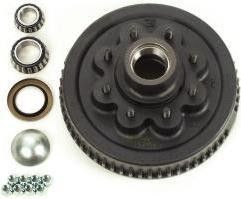TRP 7K 12 X 2 Trailer Hub & Brake Drum 8-6.50 w/ 1/2" studs with Bearings & Seal