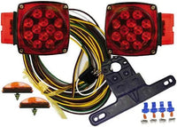 Jammy Universal LED Submersible/Marine & Boat Trailer Light Kit for Over 80" Trailers - 44 lb - alternate angle | AAA Trailer