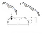 Aluminum Fender Flare Tri Axle - 108"x2 1/2