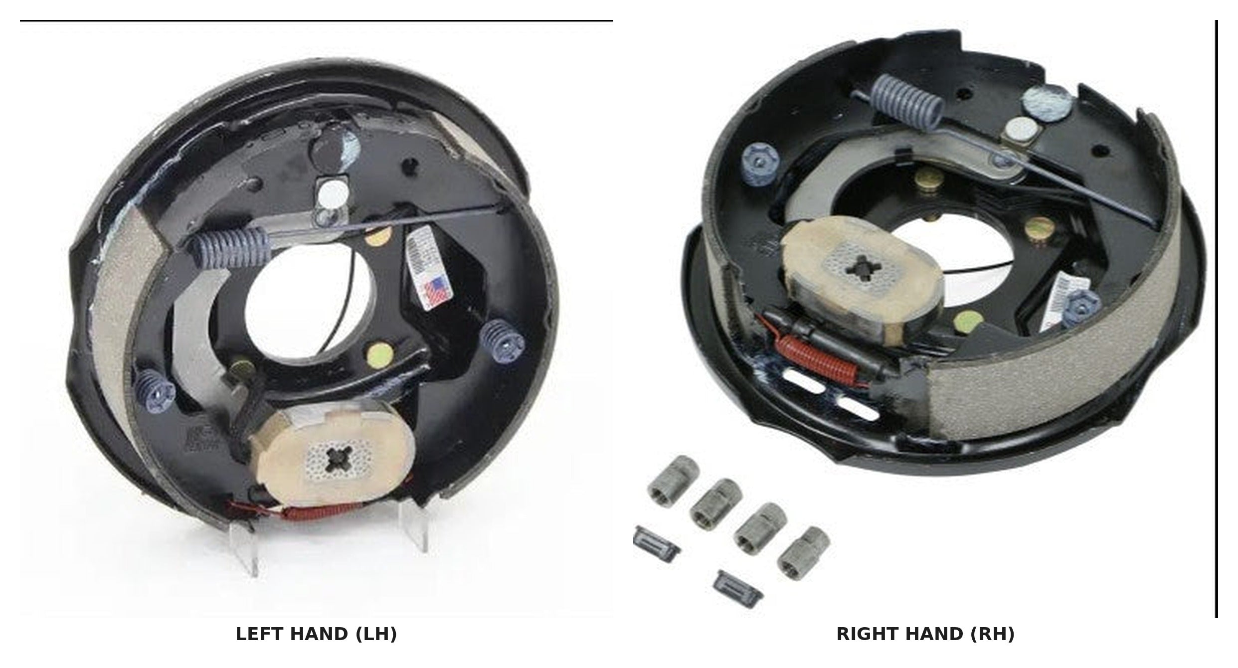 Dexter 10" Electric Brake for 4.4K Axles Mfg. After May 2009 — K23-462-00 (LH) / K23-463-00 (RH)